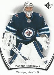 2021-22 SP Base Set Connor Hellebuyck #62 card