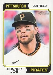 2023 Topps Heritage Base Set Connor Joe #39 card