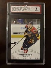 2014 Itg Chl Draft Connor McDavid #21 card