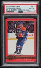 2015 Upper Deck O-Pee-Chee Glossy Rookies Connor McDavid #R-1 card