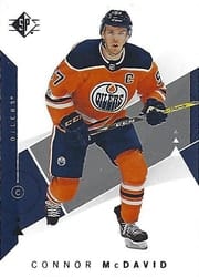 2018-19 SP Base Set Connor McDavid #20 card