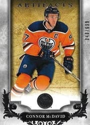2018-19 Upper Deck Artifacts Base Set Connor McDavid #101 card