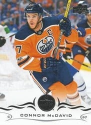 2018-19 Upper Deck Base Set Connor McDavid #75 card
