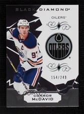 2018 Upper Deck Black Diamond Connor McDavid #BDB-CM card