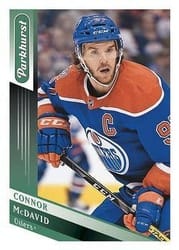 2019-20 Parkhurst Base Set Connor McDavid #100 card