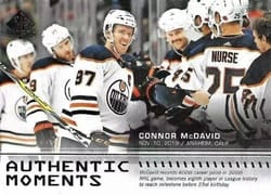 2019-20 SP Authentic Base Set Connor McDavid #115 card
