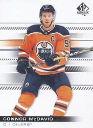 2019-20 SP Authentic Base Set Connor McDavid #19 card