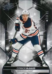 2019-20 SPx Base Set Connor McDavid #9 card