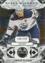 2019-20 Upper Deck Black Diamond Base Set Connor McDavid #BDB-CM card