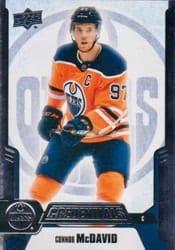 2019-20 Upper Deck Credentials Base Set Connor McDavid #1 card