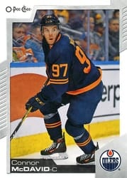2020-21 O-Pee-Chee Base Set Connor McDavid #33 card
