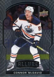 2020-21 Upper Deck Allure Base Set Connor McDavid #50 card
