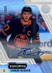 2020-21 Upper Deck Synergy Base Set Connor McDavid #21 card