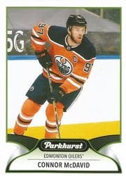 2021-22 Parkhurst Base Set Connor McDavid #280 card
