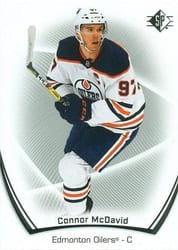 2021-22 SP Base Set Connor McDavid #1 card