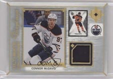 2021-22 Upper Deck Ultimate Collection Ultimate Display Jersey Connor McDavid #UD-CM