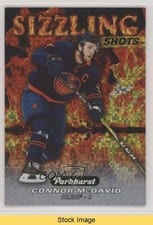 2022-23 Parkhurst Sizzling Shots Connor McDavid #SS-13 card
