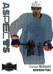 2022-23 SkyBox Metal Universe Aspects Connor McDavid #A-18 card