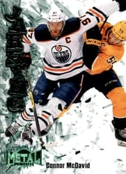 2022-23 SkyBox Metal Universe Jarring Connor McDavid #JR-20 card