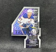 2022-23 SkyBox Metal Universe Tetrad Connor McDavid #TR-20 card