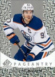 2022-23 SP Authentic Pageantry Connor McDavid #P-1 card