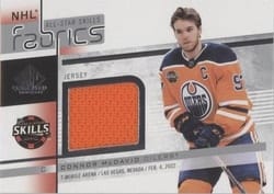 2022-23 SP Game Used 2022 NHL All-Star Game Jersey Connor McDavid #AS-34 card