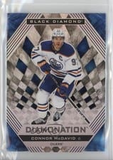 2022-23 Upper Deck Black Diamond Diamonation Connor McDavid #D-CM card
