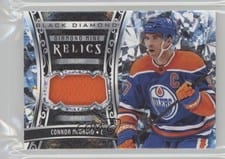 2022-23 Upper Deck Black Diamond Diamond Mine Relics Connor McDavid #DMR-CM card