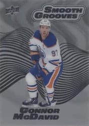 2022-23 Upper Deck Smooth Grooves Connor McDavid #SG16 card