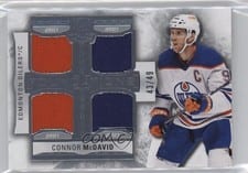 2022-23 Upper Deck The Cup Foundations Quad Jersey Connor McDavid #F-MC card
