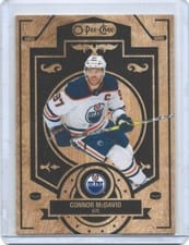 2022 O Pee Chee Woodies Connor McDavid #W-CM card