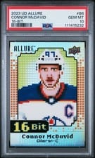 2023-24 Upper Deck Allure 16-Bit Connor McDavid #B-6 card