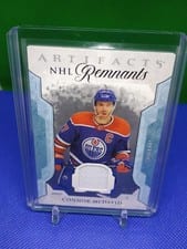 2023-24 Upper Deck Artifacts NHL Remnants Connor McDavid #NR-MC card