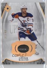 2023-24 Upper Deck Ultimate Collection Ultimate Planks Connor McDavid #PL-CM card