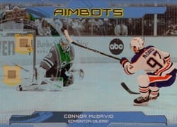 2024-25 Upper Deck Aimbots Connor McDavid #AB-7 card
