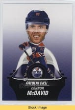 2024-25 Upper Deck Credentials Arena Giveaways - Bobbleheads Connor McDavid #BH-CM card