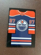 2024-25 Upper Deck Credentials Arena Giveaways - Jerseys Connor McDavid #J-CM card