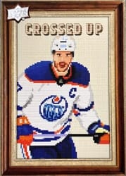 2024-25 Upper Deck Crossed Up Connor McDavid #CU-2 card