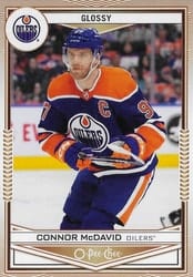 2024-25 Upper Deck O-Pee-Chee Glossy Connor McDavid #OG-22 card