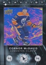 2024-25 Upper Deck Playlist Connor McDavid #PL-5 card