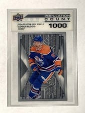 2024-25 Upper Deck Population Count Connor McDavid #PC-25 card