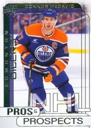 2024-25 Upper Deck Pros & Prospects Connor McDavid #PP-9 card