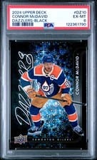 2024 Upper Deck Dazzlers Connor McDavid Black #DZ-10 card