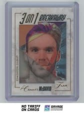 2025-26 Flair 3-on-1 Breakaway Connor McDavid #BW-17 card