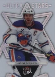 2025-26 Fleer Ultra Ultra Stars Connor McDavid #ST-9 card