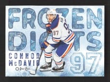 2025-26 O-Pee-Chee Frozen Digits Connor McDavid #FD-4 card