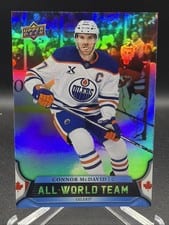 2025-26 Upper Deck All-World Team Connor McDavid #AWT-18 card