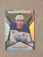 2025-26 Upper Deck Black Diamond Diamond Stars Connor McDavid #BDS-MC card