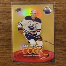 2025-26 Upper Deck Let Them Cook Connor McDavid #LTC-8 card