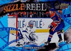 2025-26 Upper Deck Sizzle Reel Connor McDavid #SR-15 card